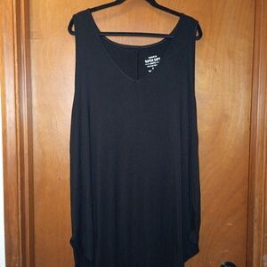 Torrid Super Soft Black V-Neck Tank Top Size 5X